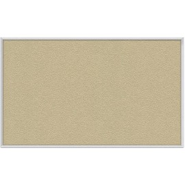 Ghent's Vinyl 3' x 4' Bulletin Board with Aluminum Frame in Caramel