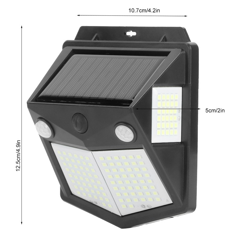 160LED Solar Power Wall Light Automatic Motion Sensor Lights Sensor
