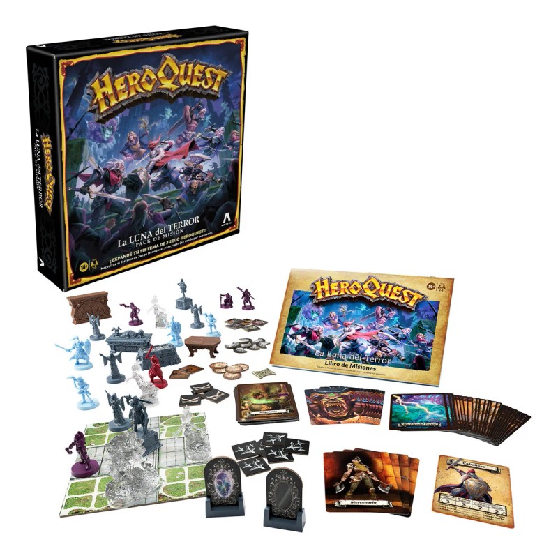Hasbro Gaming Avalon Hill Heroquest Pack De Misión La Luna