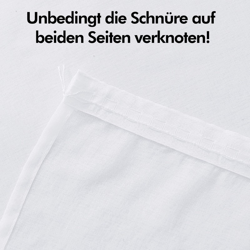 Deconovo Stores Curtains Translucent with Ruffle Tape White Set of