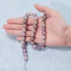Ornaland 5 Strands Natural Lavender Purple Jade Beads Crystal Energy