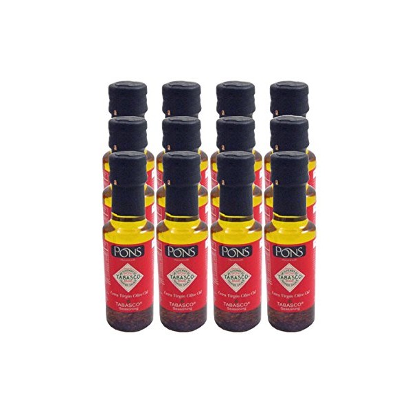 Tabasco Pepper Flavored Extra Virgin Olive Oil by Pons (Case
