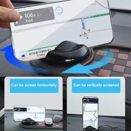 Multifunctional Vehicle-Mounted Anti-Slip Mat,Car Anti Slip Mats Phone Holder,Multifunctional C/ar Ant/i Sli/p Mat,Ca/r Phone Holder,Rotatable Ant/i Skid Ca/rs Dashboard Pad with Temporary Parking