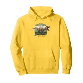 Jurassic Parc Merch How to Survive T-Rex Encounter Pullover Hoodie