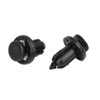 X AUTOHAUX 40 x Plastic Retaining Mudguard Pressure Type Clip
