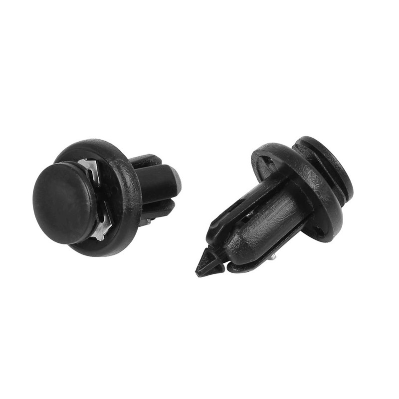 X AUTOHAUX 40 x Plastic Retaining Mudguard Pressure Type Clip