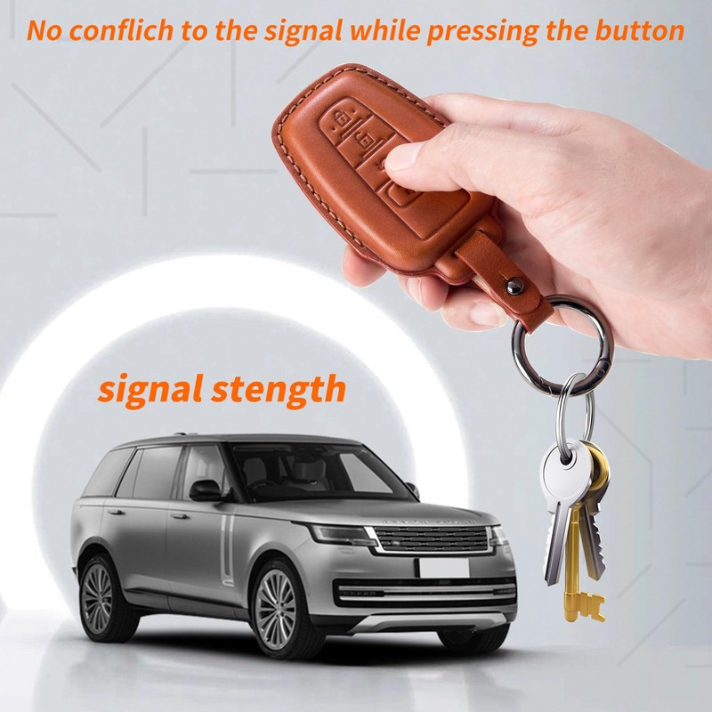 BFDDPPM Smart Key Fob Case Cover Compatible with Land Rover