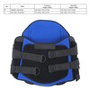 Adjustable Waist Back Brace Fracture Recovery Breathable Lumber Spine Support