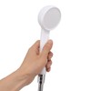 Handheld Showerhead ABS Thicken White Baking Paint Hand Shower Sprayer
