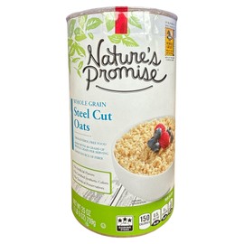 Nature’s Promise Whole Grain Steel Cut Oats, 25 oz