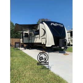 PK Décor Blessed Camper Sign - Gift for Camping Lovers - Religious Camping Decor - Family Camping (Blessed Campers)