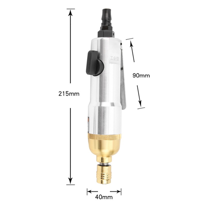 Pneumatic Screwdriver Aluminum Alloy 5H Impact Air Tool for Machinery