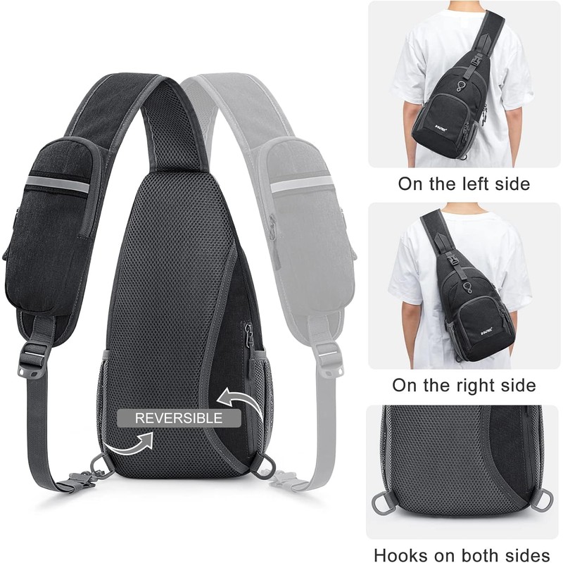 G4Free - Bolso bandolera RFID para senderismo al aire última