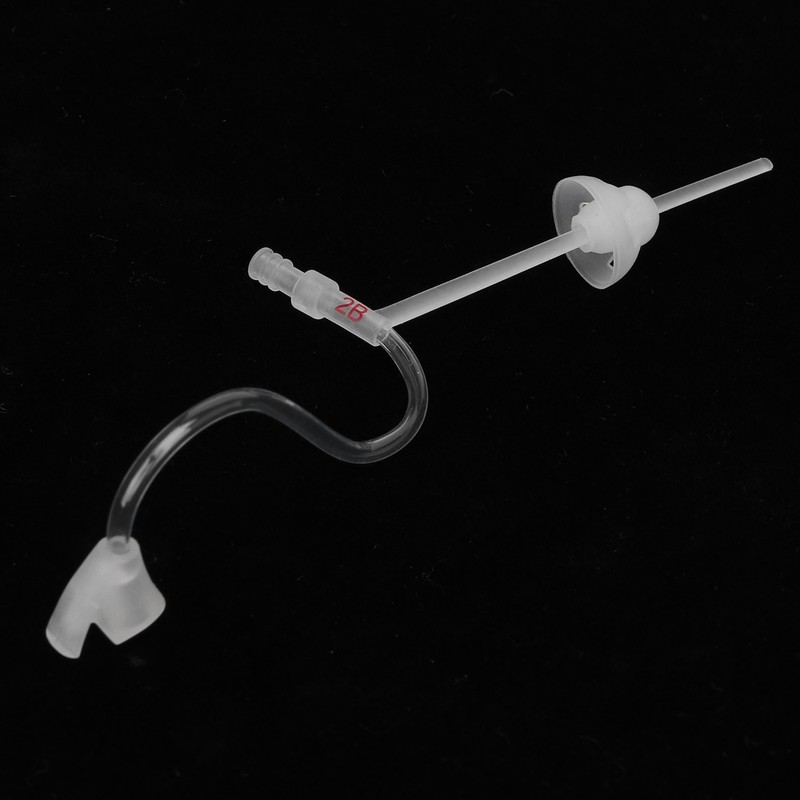 5pcs Sound Amplifier Tubes Single Layer Eartips Replacement Accessory Reduce
