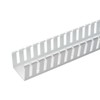 Panduit G2X2WH6 Type G Wide Slot Wiring Duct, PVC, White