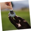 Sosoport 10-Pack Golf Tees Brush 65mm Sturdy Plastic T-Ground Holders