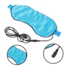 ORFOFE 1pc USB Heated Eye Mask for Comfortable Sleep Light