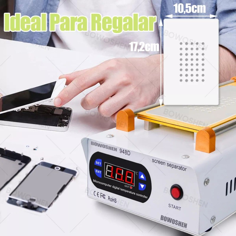 DayPlus 9 In Pantalla Lcd Separador De Con Succión Tapete