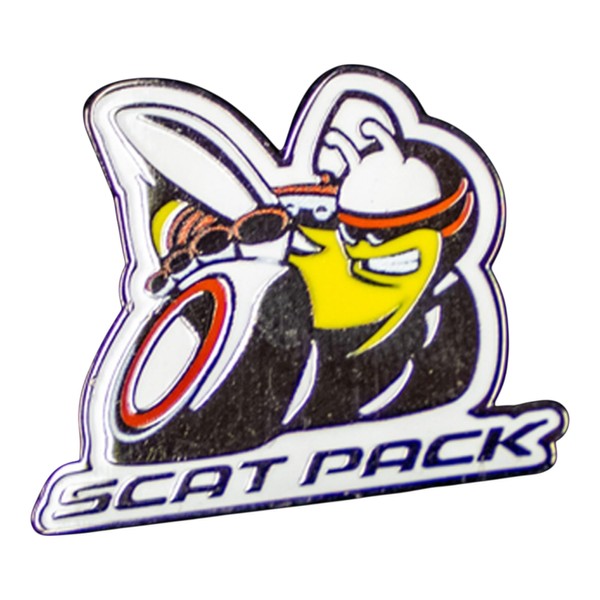 Dodge Scat Pack Bee Lapel Pin – Muscle Car Cloisonné