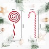 YY-JUNYING 21 PcsCandy Cane Christmas Decorations Candy Cane Decorations Candy