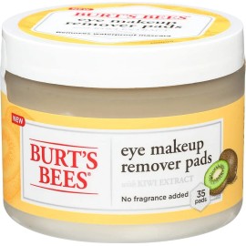 Almohadillas Desmaquillantes De Ojos Burt's Bees 35 Unidades