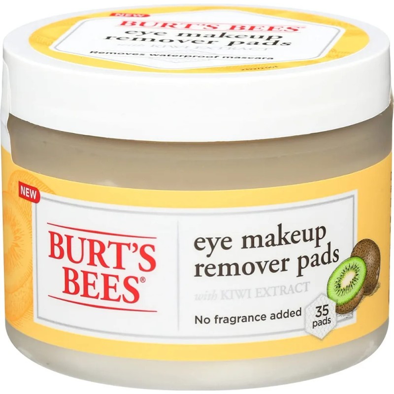 Almohadillas Desmaquillantes De Ojos Burt's Bees 35 Unidades