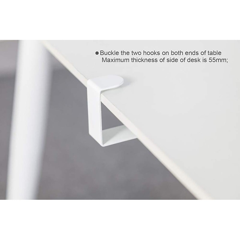 Home-organizer Tech Portable Adjustable Foot Hammock for Corner Desk Office