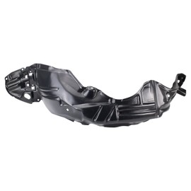 TRQ TRQ Front Left Inner Fender Liner Black Drivers Side Compatible with 2018-2019 Toyota Prius C TO1248241