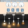 Ahad Trader Ceiling Rose Pendant Bulb Holder Plastic Pendant Size