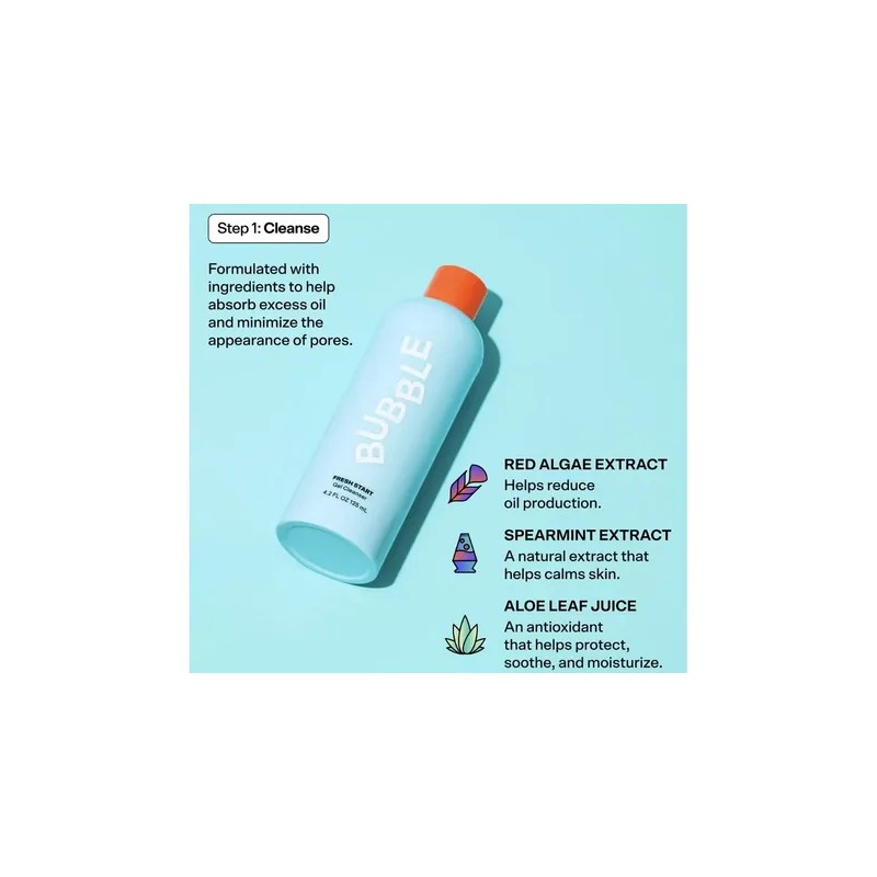 Kit Rutina Skincare Para Acné Bubble.