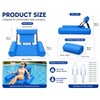 Inflatable Pool Lounger-1PC Foldable Inflatable Mattresses for Water Fun Swimming