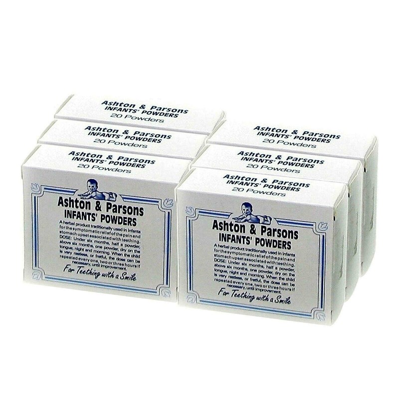 6 x Ashton & Parsons Infants' Powders