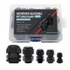 AIRTAK 20-Piece IP68 Waterproof Cable Gland Kit - Nylon NPT