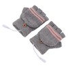 Heated Mitten Gloves Double Sided Heating Promote Blood Circulation USB
