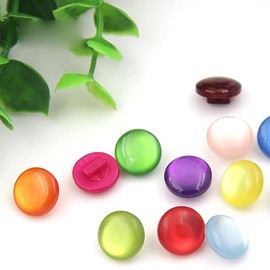 20pcs/Pack White Resin Colored Shirt Pearl Buttons Children Buckle for Sewing Accessories DIY Crafts Fasteners(ZS443)