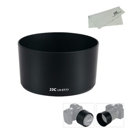 JJC ET-77 Reversible Lens Hood for Canon RF 85mm F2 Macro IS STM Lens for Canon EOS R5 R6 R RP Ra Camera