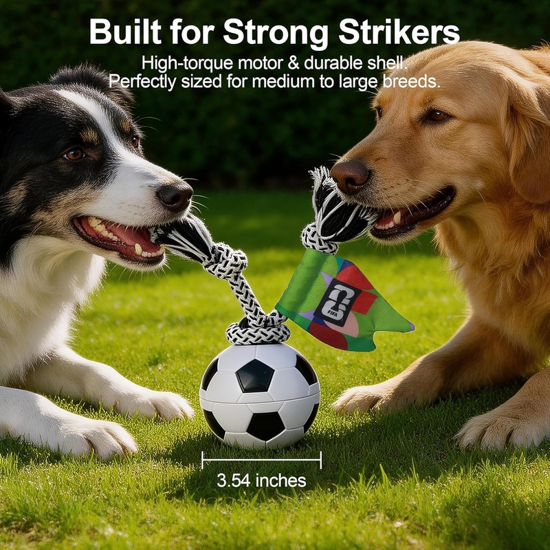 Smart Interactive Dog Ball Toy Automatic Rolling Motion Activated Electronic