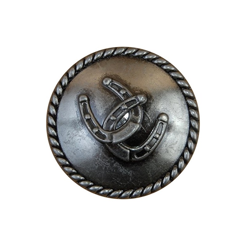 Set of 24 Horseshoes with Rope Drawer or Cabinet Pull