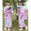 Bee saa01400 3-Piece Kids’ Yukata Set, Girls, Summer, Easy to