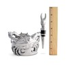 Arthur Court Crab Wine Caddy & Stopper Set by Arthur