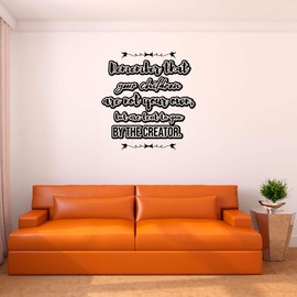 Design With Vinyl Inspiring Inspirational Wall Decal Children Lent to You by Creator Religious Children Love Bible - Size: 10 in X 10 in