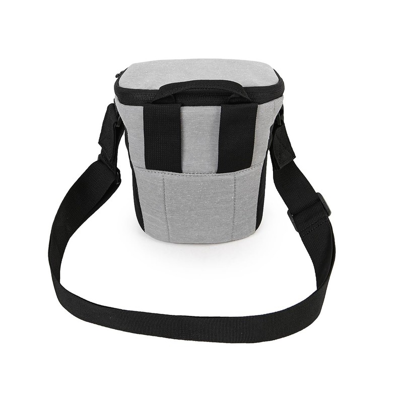 CRUMPLER Track Shot Toploader 300 Camera Case Mottled Grey, grey