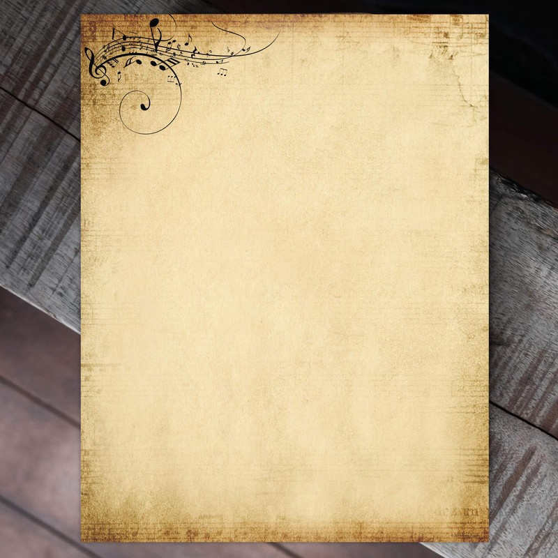 CoscoProducts Treble Clef Letterhead
