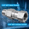 Boltigen Pressure Washer Swivel, 3/8 NPT Thread Pressure Washer Stainless