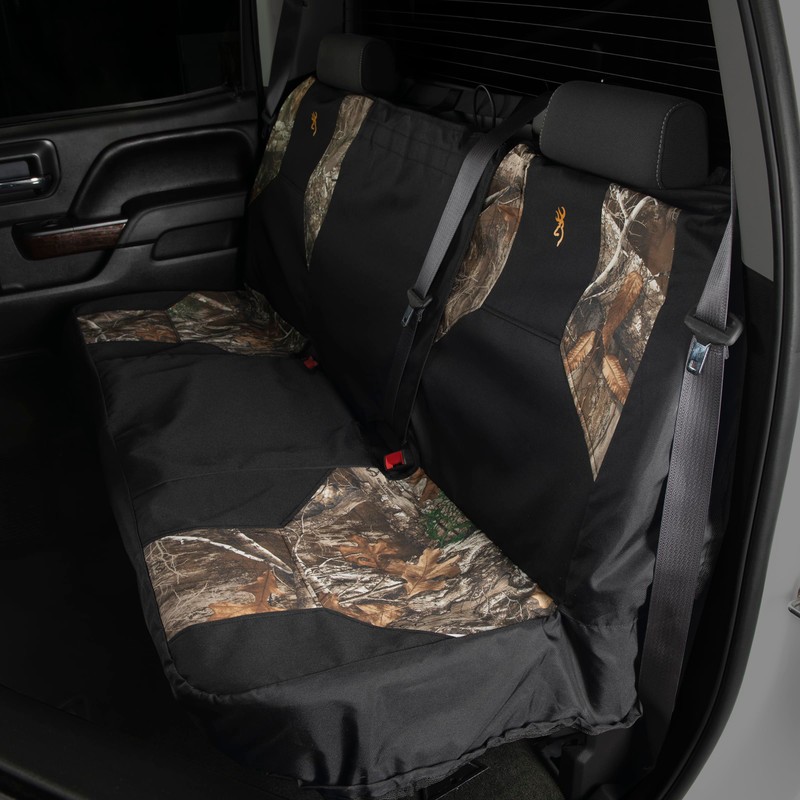 Browning Universal Bench Seat Covers, Water and Dirt Resistant Car,