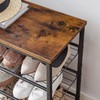 HOOBRO Shoe Rack, 4 Tier Shoe Organizer for Front Door