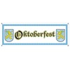 Oktoberfest Sign Banner Party Accessory (1 count) (1/Pkg)