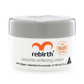 Rebirth Placenta Whitening Cream with Wakamine, Collagen & Sunscreen 100ml