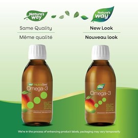 Nature’s Way NutraSea Mango 200 mL - Omega‑3 en Líquido Sabor Mango para Corazón, Cerebro y Ojos