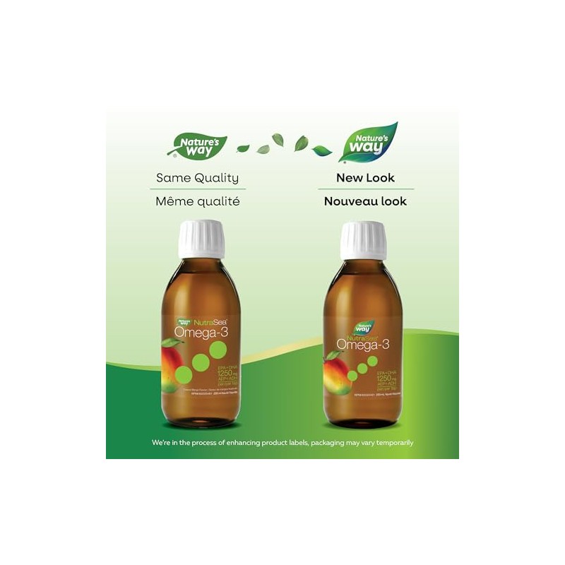 Nature’s Way NutraSea Mango 200 mL - Omega‑3 en Líquido